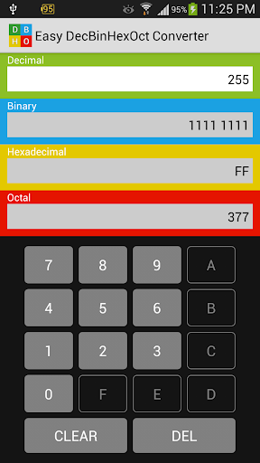 【免費工具App】Easy DecBinHexOct Converter-APP點子