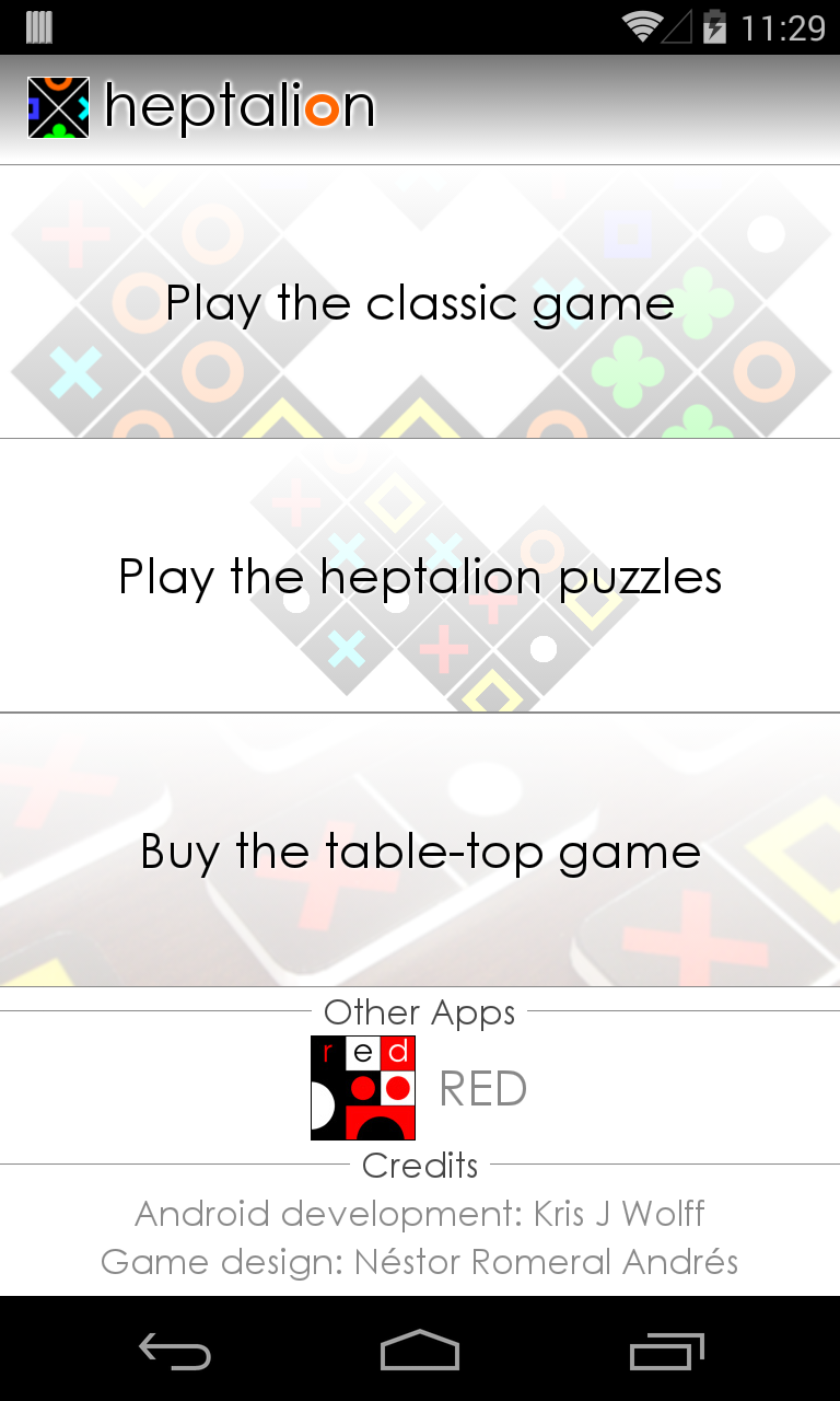 Heptalion Screen 1