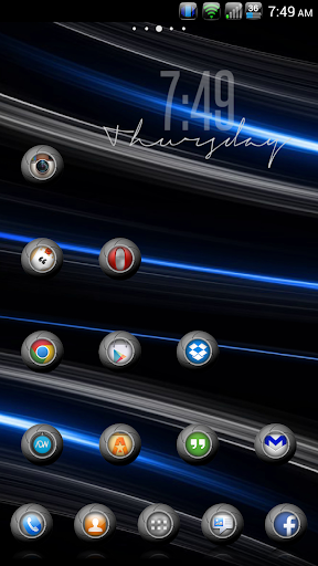 【免費個人化App】TechOrb Icons (Holo Nova ADW)-APP點子