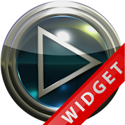 Poweramp Widget Lightblue Glas 2.22-build-222 Icon