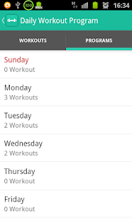 Daily Workout App Demo Screenshots 3