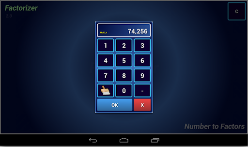 【免費工具App】Factorizer, number to factors-APP點子