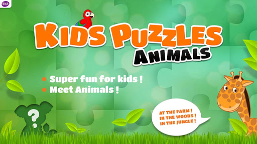 Kids Puzzle Games Animals Free