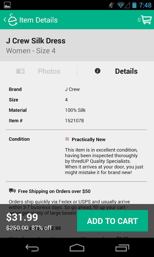 thredUP Shop + Sell Clothing screenshot