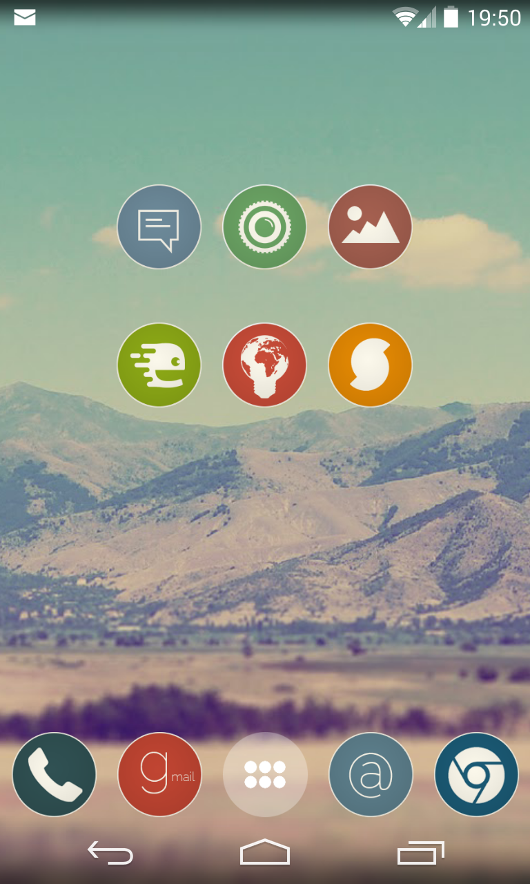 Simple Rounds - Icon Pack Screen 3