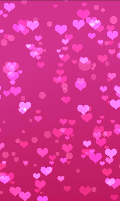 Android application Heart Live Wallpaper screenshort