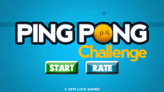 Lastest Ping Pong Challenge APK for PC