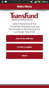 TransFund ATM Locator Screenshots 0
