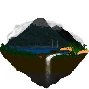 Combined evolution logo