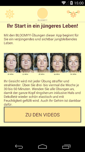 Bloomyy-Gesichtsgymnastik