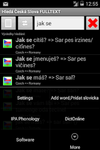 Dictionary Gibsy Roma EN CZ RU Screenshots 7