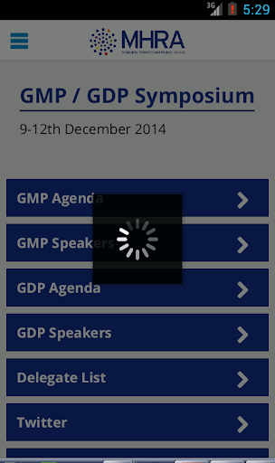 MHRA GMP GDP 2014 - Event App