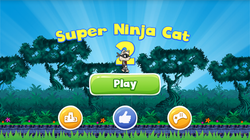 【免費街機App】Super Ninja Cat 2-APP點子