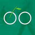 Me voy en bici logo