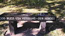 Veterans Memorial Bench