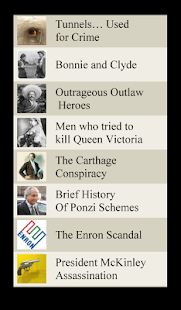 Crime Lists Screen 3