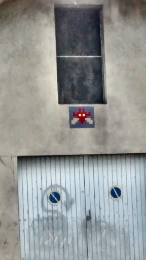 Space Invader De La Gare