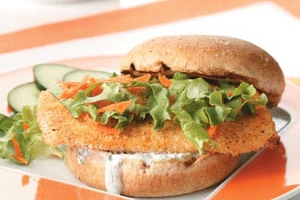 Breaded Fish Sandwiches