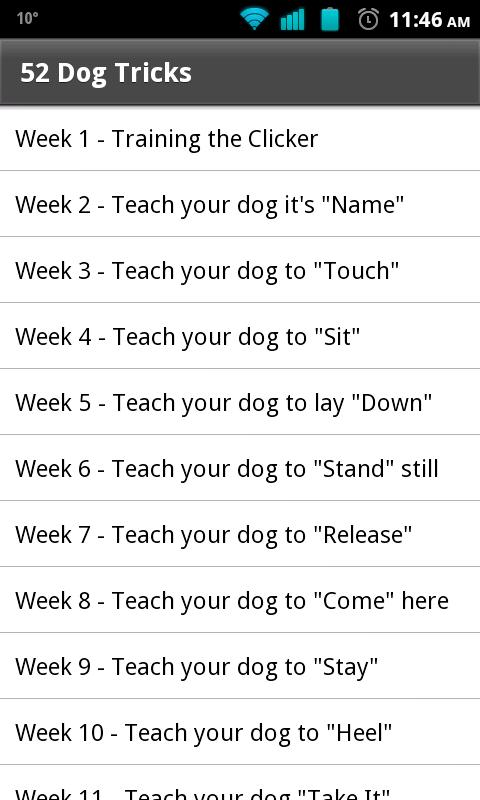 52 Tricks to Train your Dog - Android Apps on Google Play