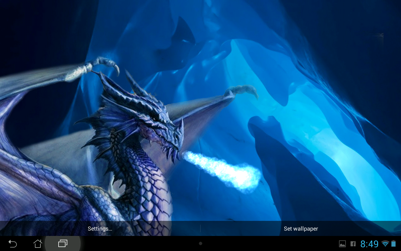 beautiful live wallpapers of different dragons with animated smoke and ...
