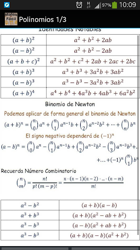 Math Chuletas Números Complejo