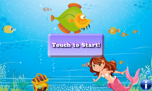 Android application Mermaid Puzzles for Toddlers ! screenshort