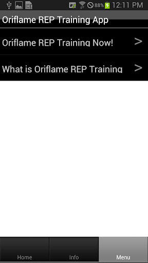 Oriflame REP Training