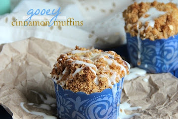 Gooey Cinnamon Muffins