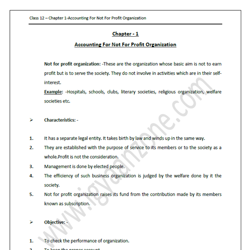 CBSE Accountancy Std12