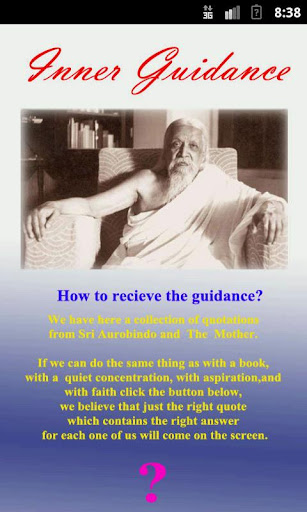 Inner Guidance - Sri Aurobindo