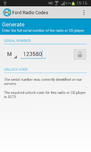 Ford Radio Codes