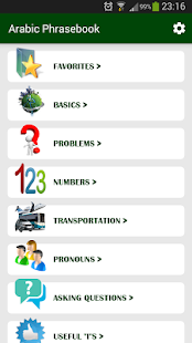 Arabic Phrasebook - náhled