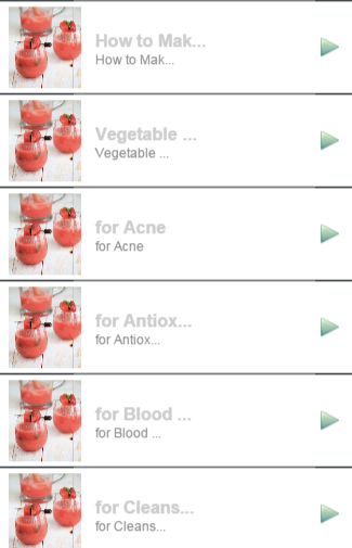 【免費書籍App】Juice Recipes-APP點子