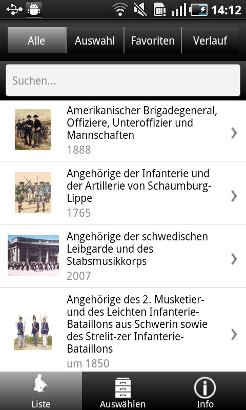 1000 Uniformen aus aller Welt Screen 1