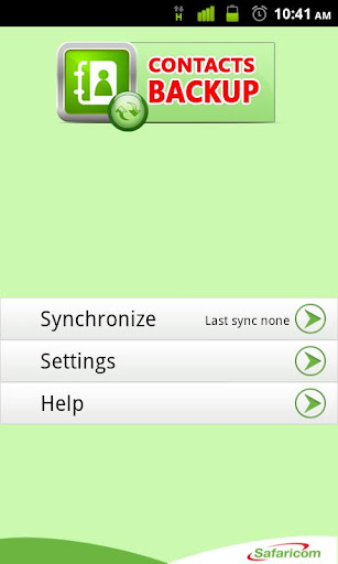 Safaricom Contacts Backup