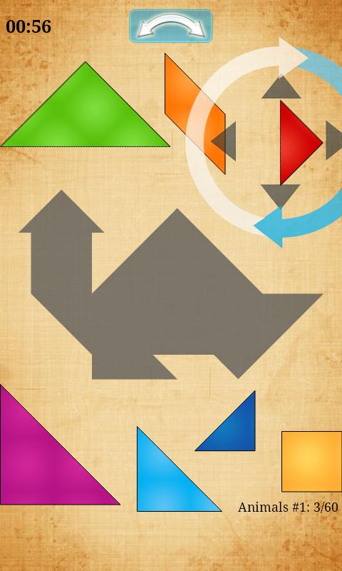 Android application Tangram HD screenshort