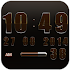Digi Clock Widget Brown Star2.70 (Paid)
