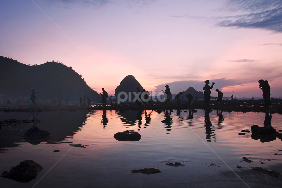 tangkap Nyale by Alvian Yan - Landscapes Beaches