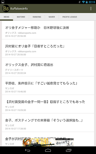 バファローズインフォ for オリックス・バファローズ