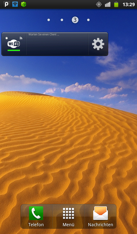 Android application GPS Transmitter Pro screenshort