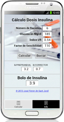 Dosis Insulina G