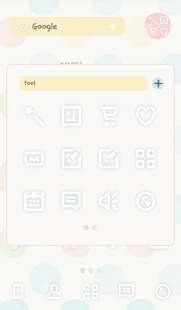 Free polka dot dodol theme APK for PC