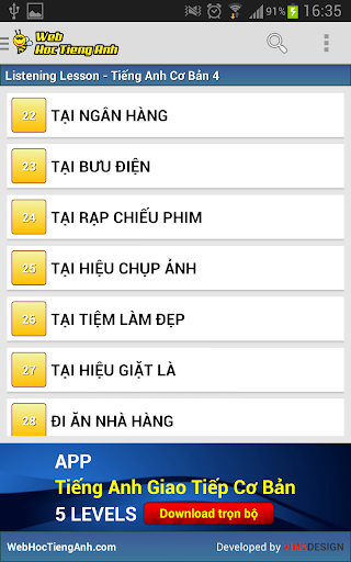 【免費教育App】Tiếng Anh Cơ Bản 4-APP點子