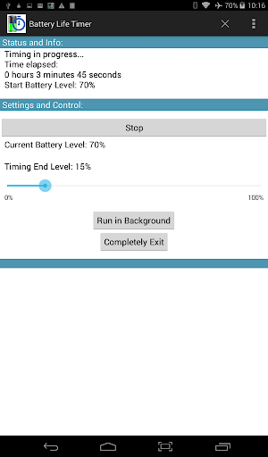 Battery Life Timer