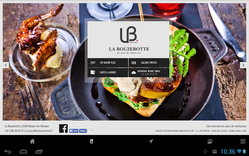 【免費旅遊App】Restaurant La Bouzerotte-APP點子