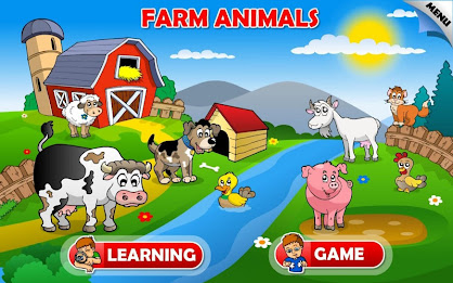Kids Animals Farm and Zoo Free poster 1