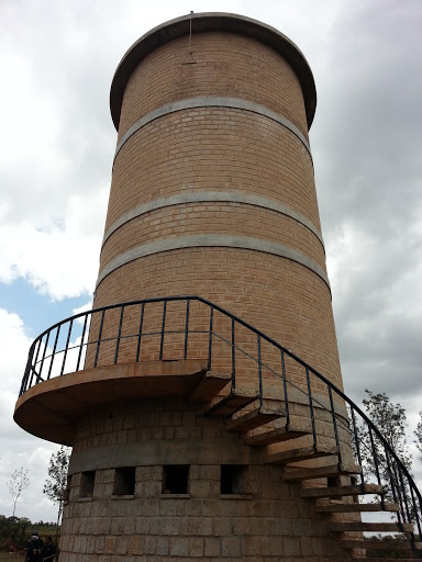 Brick Water Tower at Our Native Village