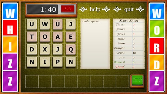 Free Whizz Wordz Deluxe APK for PC