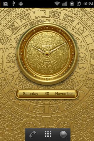 MAYA clock GOLD clock v2.07