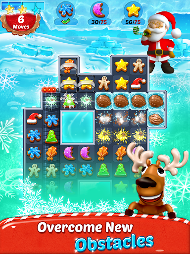 【免費休閒App】Christmas Cookie - Fun Match 3-APP點子